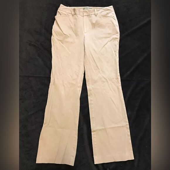 Eddie Bauer Women's Light Brown Blakely Fit Stretch Dress Pants - Size 6 - Picture 4 of 9